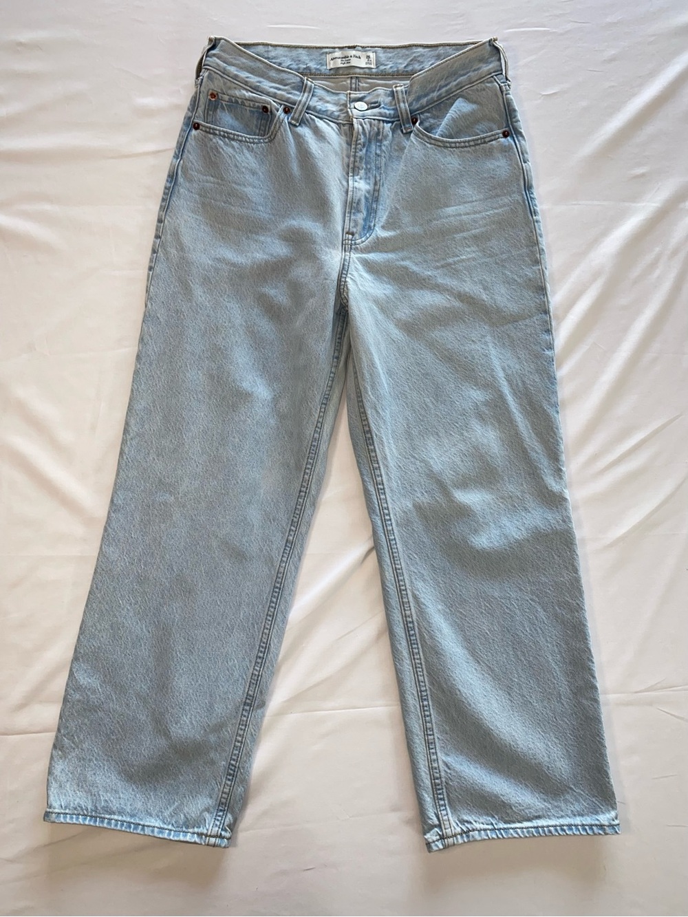 Abercrombie & Fitch Light Blue The Loose High Rise
